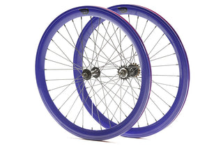 Image: 650C 45mm Micro Wheelset in Blue, small, Carbon